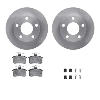 R1 Concepts WFWH1-74025 E- Line Series Brake Rotor W/ Ceramic Brake Pads & Hdw